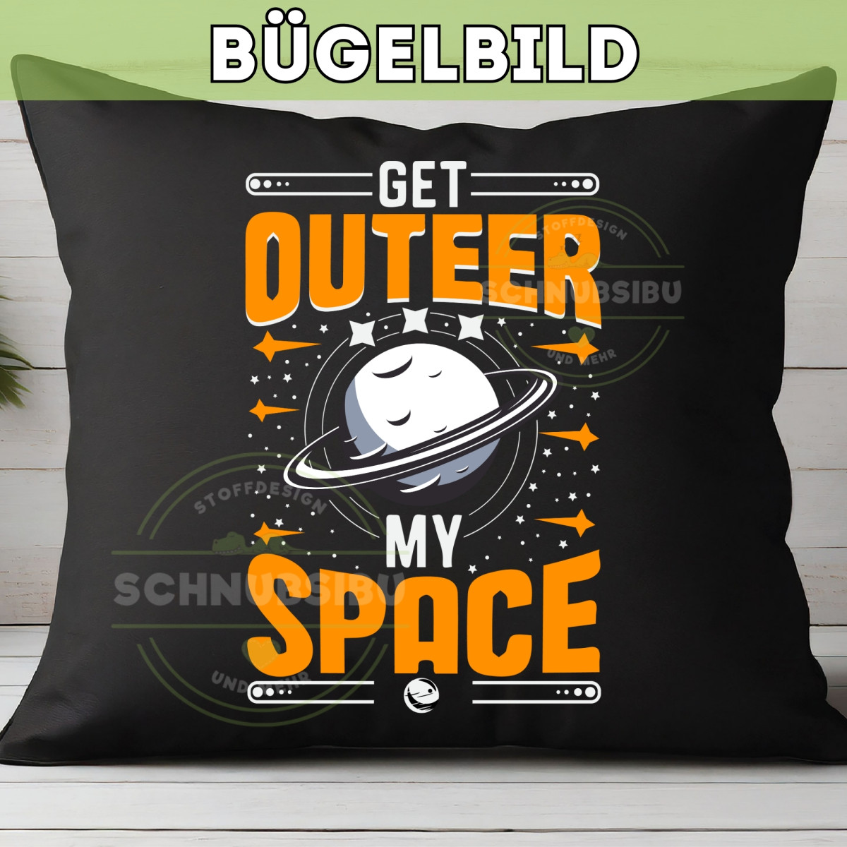 Bügelbild Outer Space